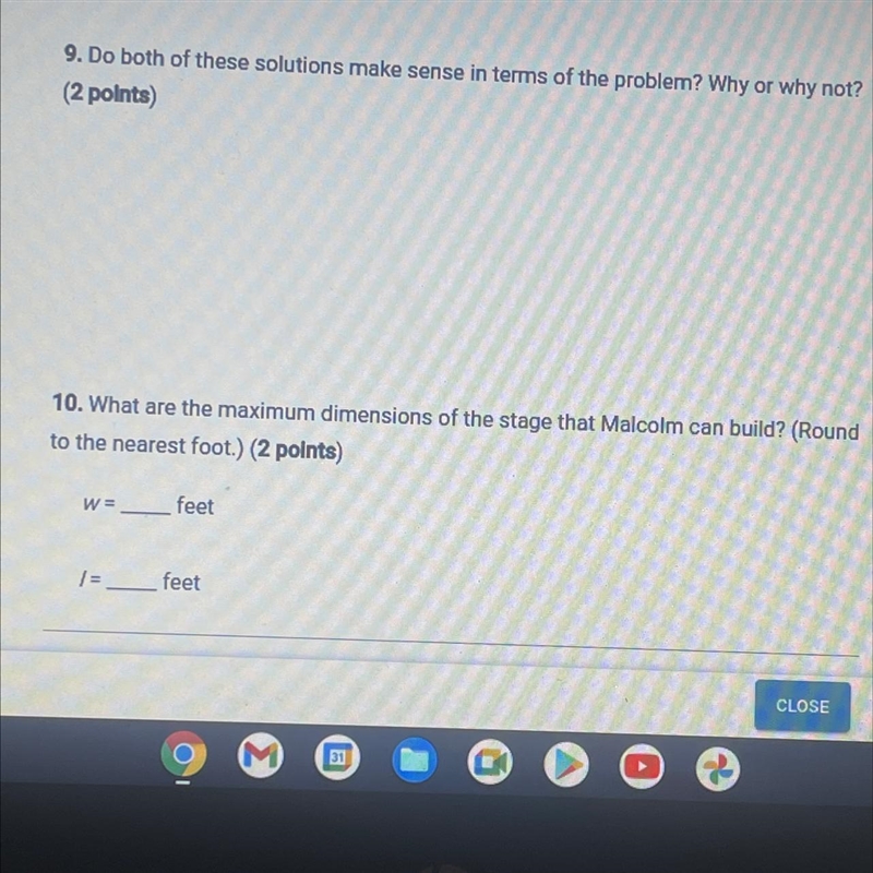 Given that the solutions of the previous question are W1= 20.27 and W2=-17.27, please-example-1