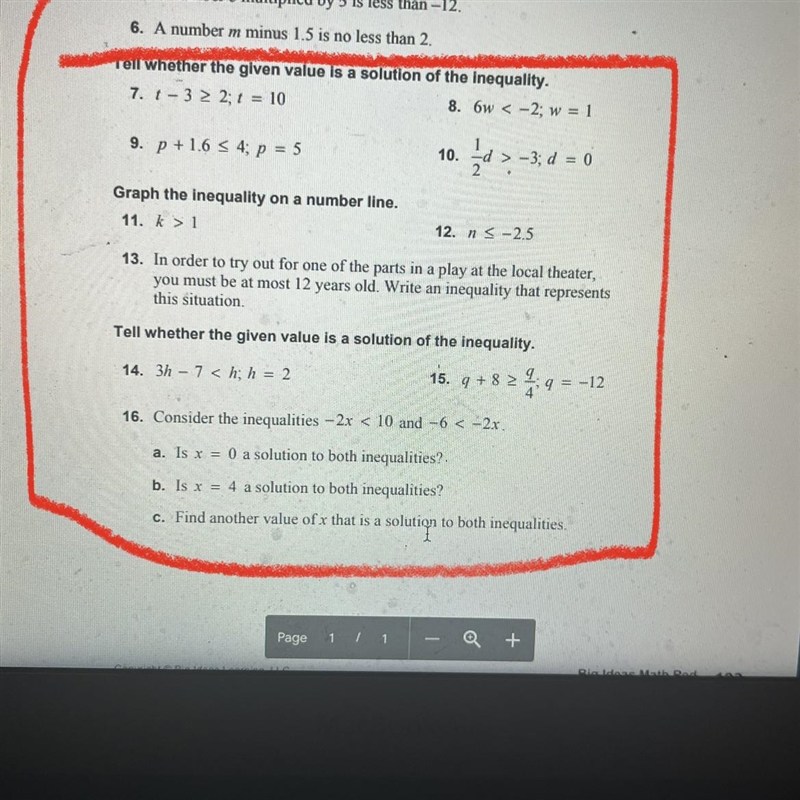 PLS HELP ALL THIS IS DUE TOMORROW AND I HAVE NO TIME ! ( the red box is the stuff-example-1