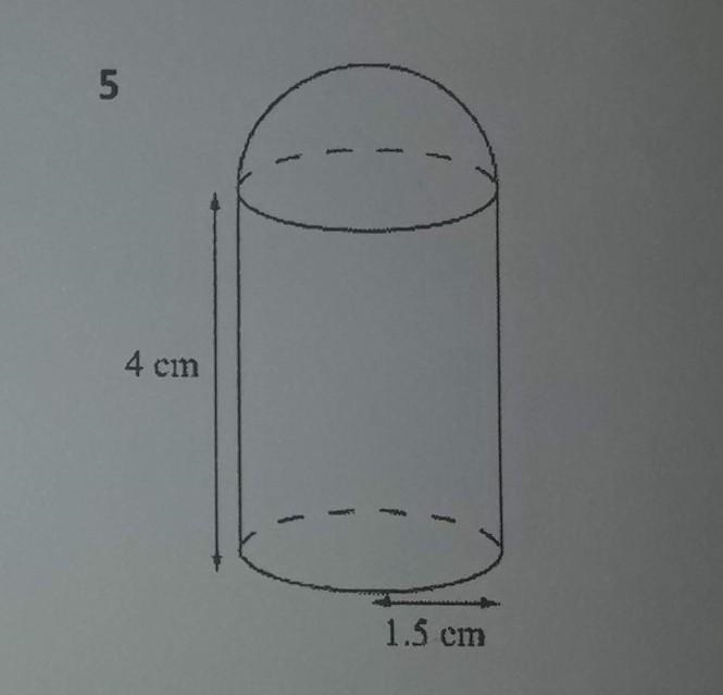 Find the volume of the compound shape​-example-1