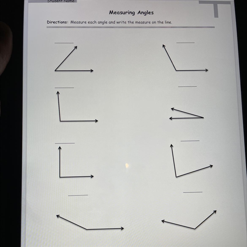 Directions: Measure each angle and write the measure on the line.-example-1