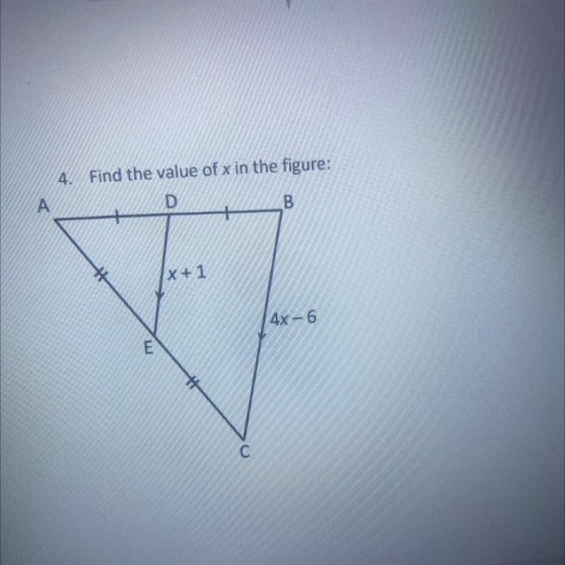 Find the value of x in the figure:-example-1