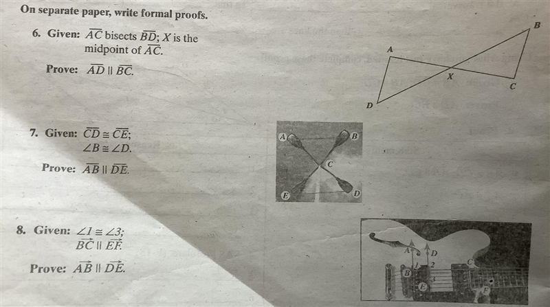 Geometry: write formal proofs, ASAP!!!!-example-1