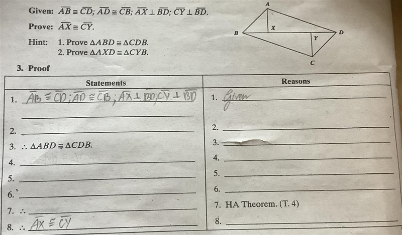 Help pls, it’s urgent!! ASAP! (Geometry) “Compete the proof”-example-1