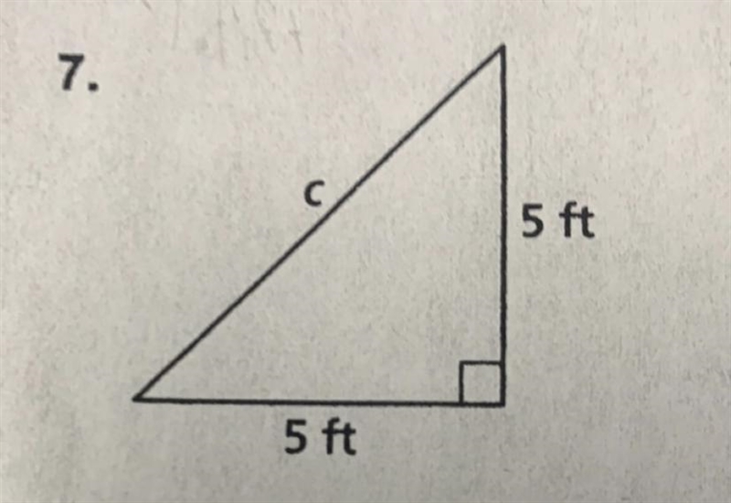 Find the missing side length of the triangle.-example-1