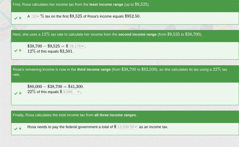 The U.S. Federal Income Tax is a progressive tax, which means that higher incomes-example-1