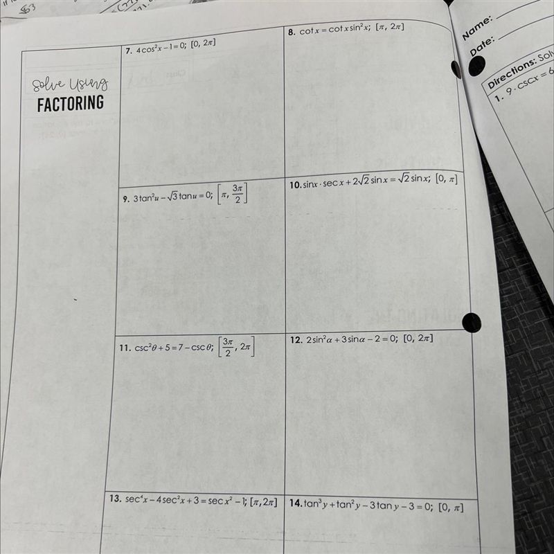 Solve using factoring-example-1