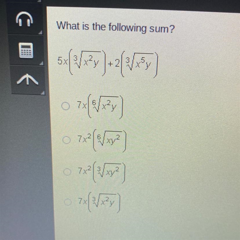 What is the following sum?-example-1