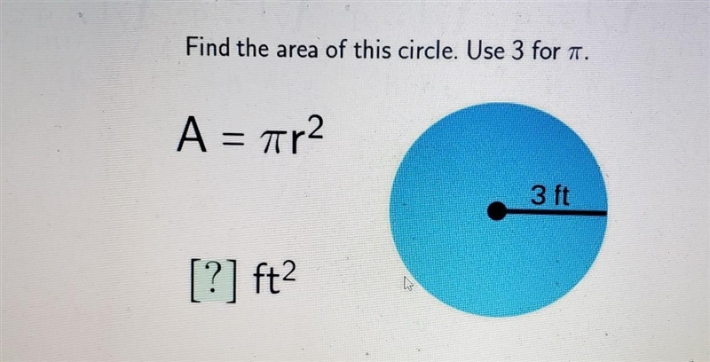 Find the area of this circle​-example-1