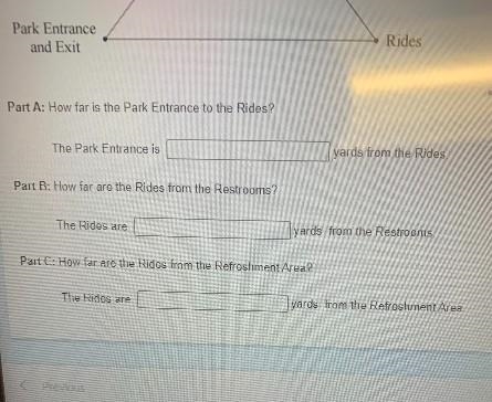 How far is the park entrance to the rides How far are the rides from the restroomsHow-example-2