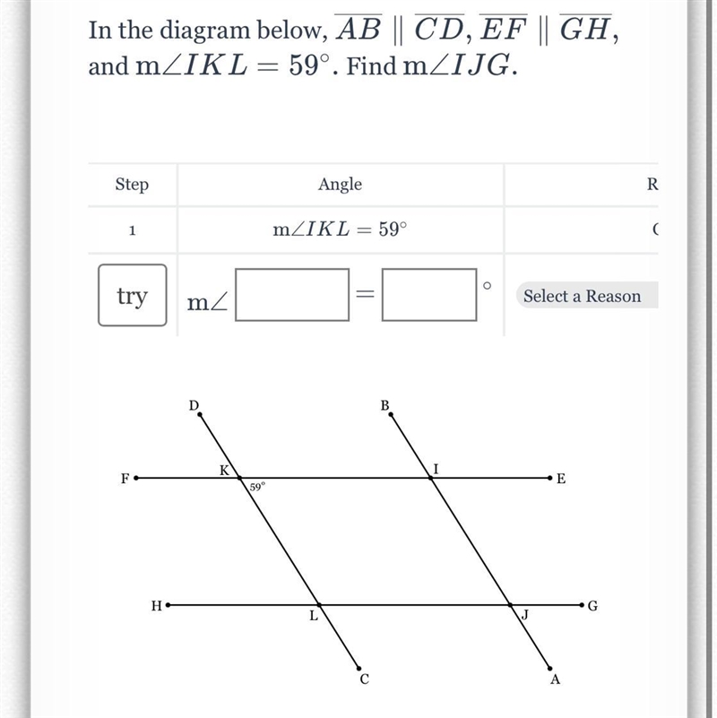 Find the measurement of angle I J G and write statements-example-1