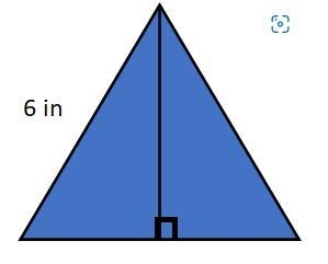 Give the exact area of the following triangle-example-1