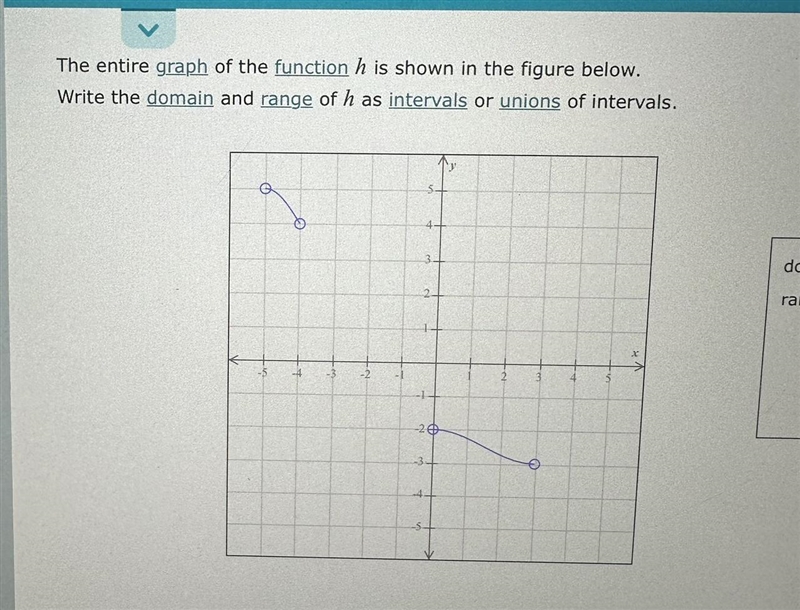 Domain and range From the graph of a piecewise function-example-1