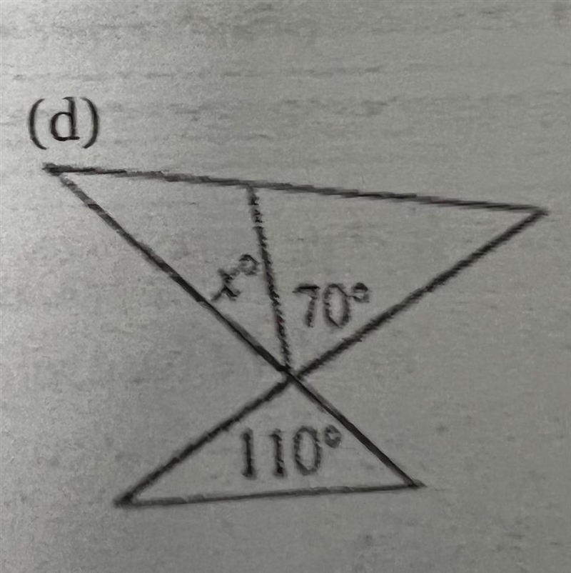 Find the value for x in the following image-example-1