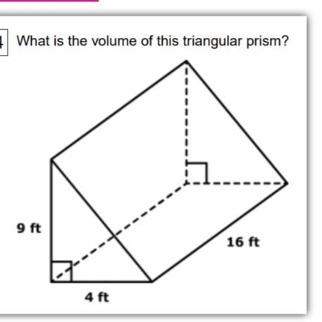 What is the volume of this triangular prism?-example-1