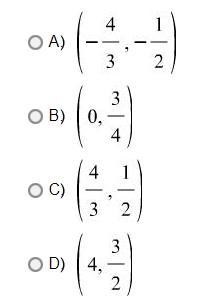 HURRY 20 POINTS! Which ordered pair is a solution of the equation shown? y=3/4x+1/2-example-1