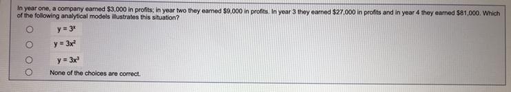 In year one, a company earned $3,000 in profits; in year two they earned $9,000 in-example-1