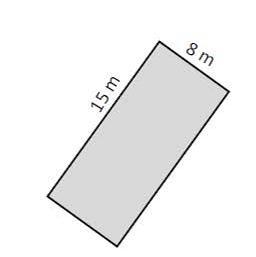 Solve for area and perimeter in each of the following problems.-example-2