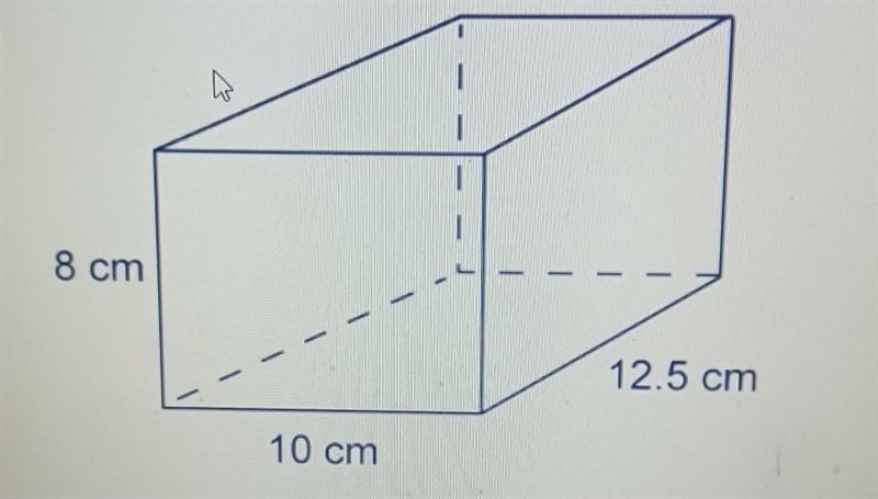 What is the volume of the right rectangular prism? Enter your answer in the box.​-example-1