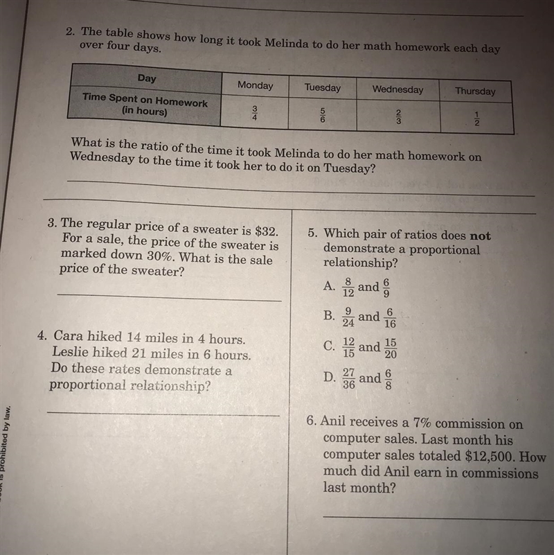 Answer Number 2 or number 6 pleasee-example-1