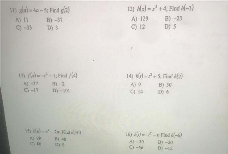 I need the answers for finding functions worksheet!-example-3