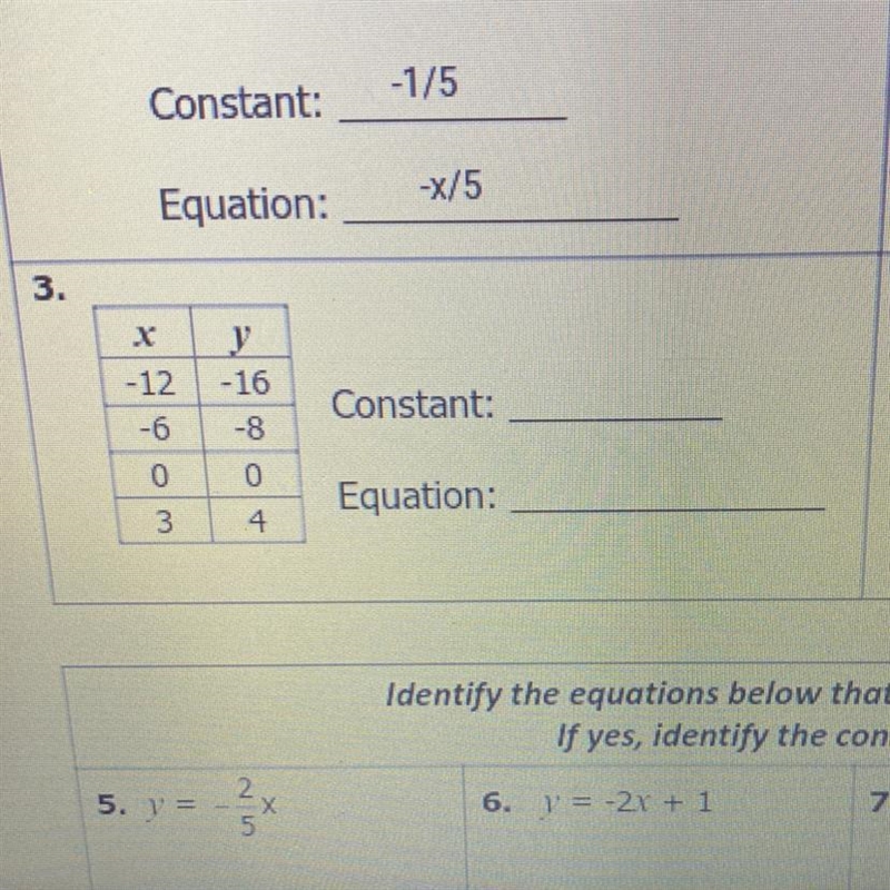 . -12 -6 Constant: -16 -8 0 0 Equation: 3 4-example-1