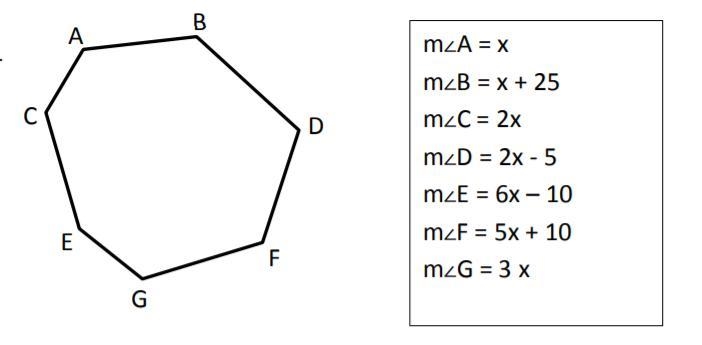 How do I set up an equation to find x for this problem?-example-1