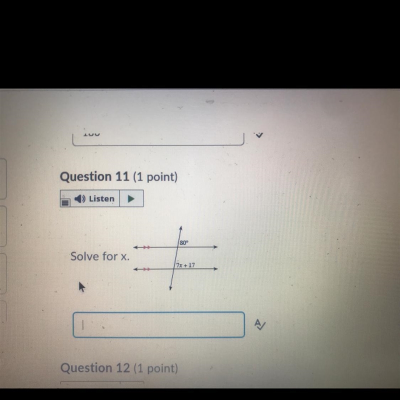 Clear picture Solve for x.-example-1