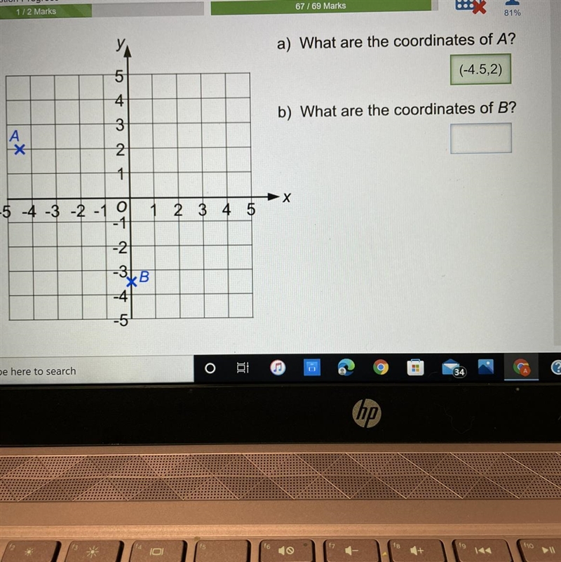 What is the answer to part B?-example-1