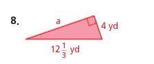 Find the missing length of the triangle.-example-1