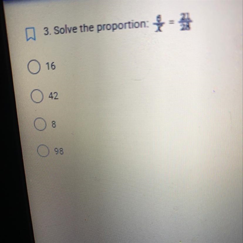 Solve the proportion-example-1