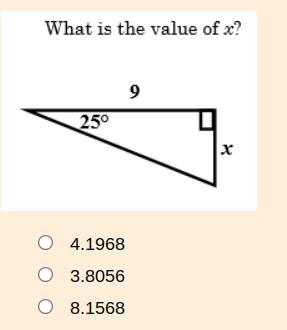 Please Help! What is the value of x?-example-1