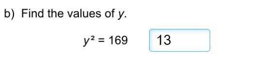 I submitted y=13 I wouldn't work so what can it be?-example-1