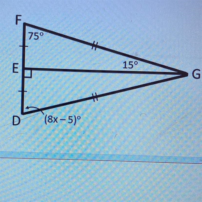 Can you please find x with work??-example-1