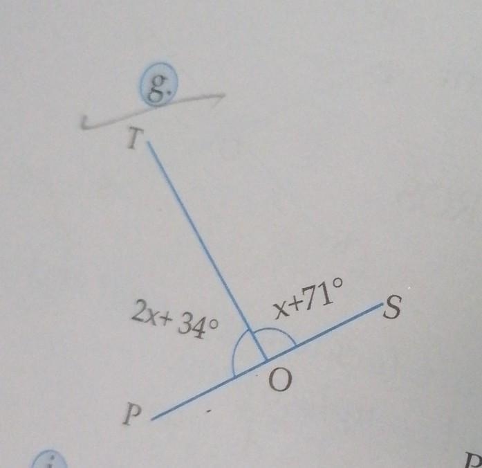 Find the value of x in the given figure​-example-1