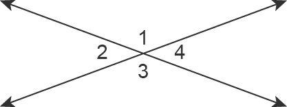 Using the vertical angle image from problem 1, let ∠2 = 4x-4 and ∠4 = x+50. A. What-example-1