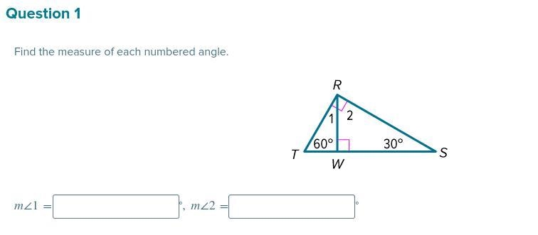 I need help on question 1 !! geometry :)-example-1