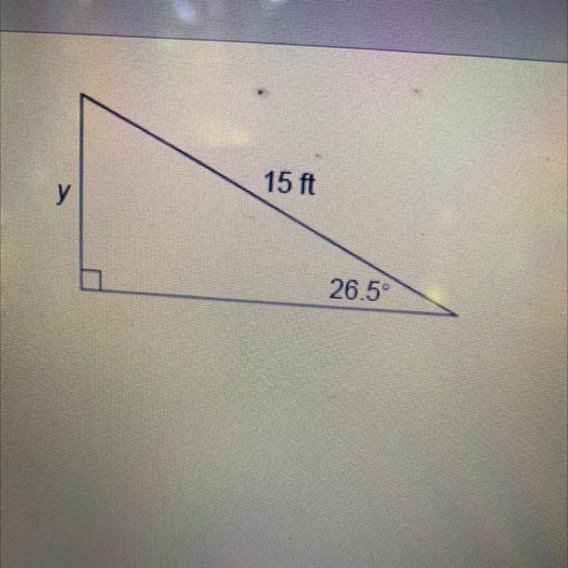 What is the value of y in the triangle 35 POINTS-example-1