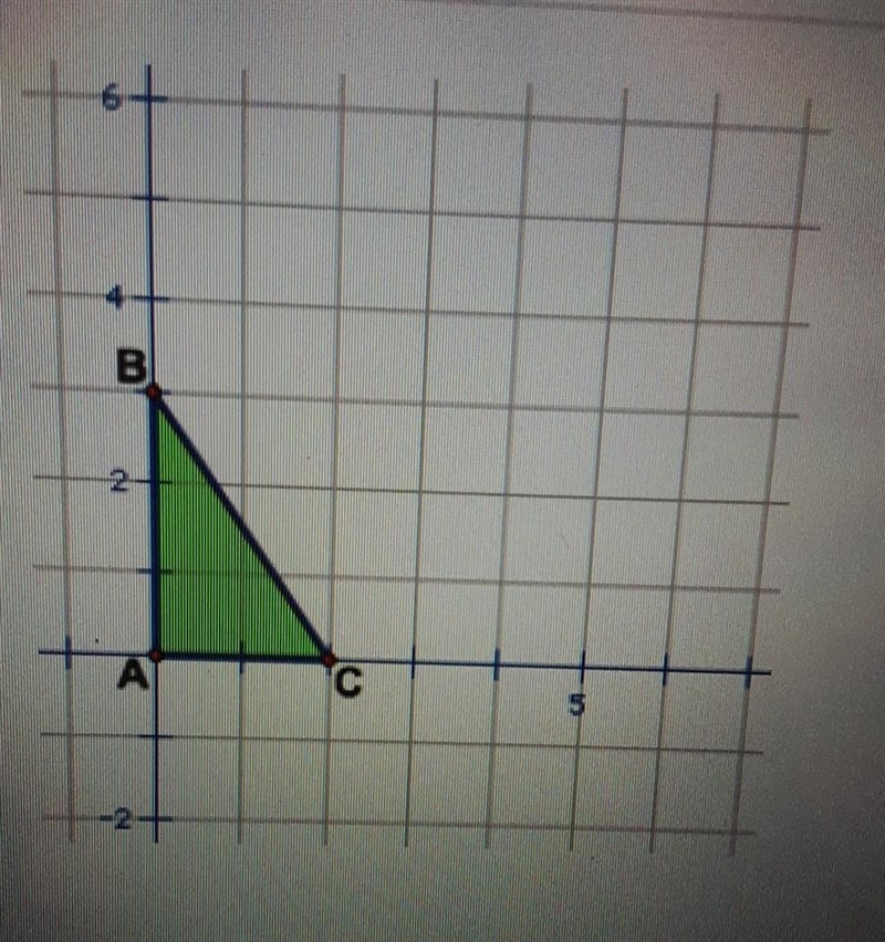 If △ABC is dilated by a scale factor of 1/2 with a dilation center of A, what is the-example-1