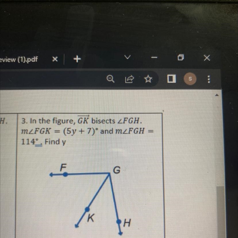 What is y equal to ?-example-1