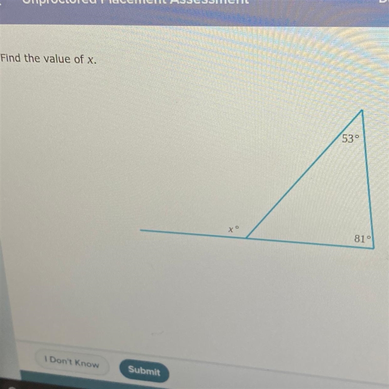 Can anyone help Find the value of x.-example-1