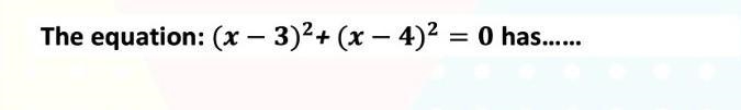 HELP MEEEE ⁉️⁉️❓⁉️⁉️⁉️⁉️❓ A) two rational roots B) two unrational roots C) two equal-example-1