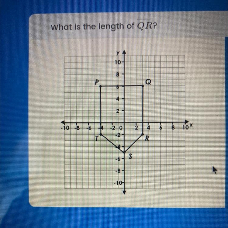 What’s the length of QR?-example-1