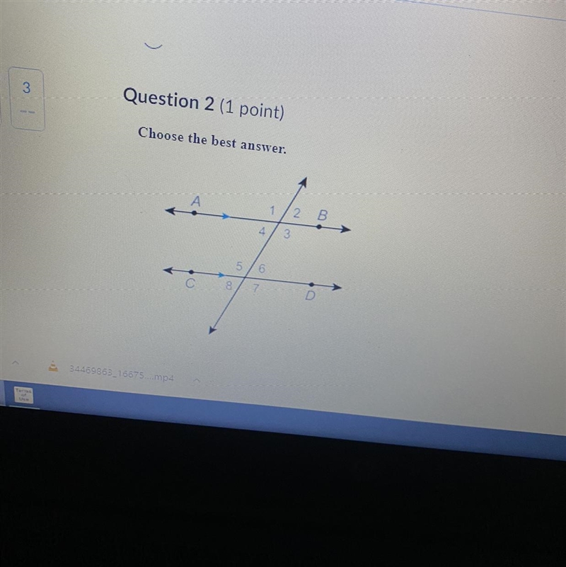 Find the m<8 and the m<6 Choose the best answer: A. m<8= 150 and m<6=30 B-example-1