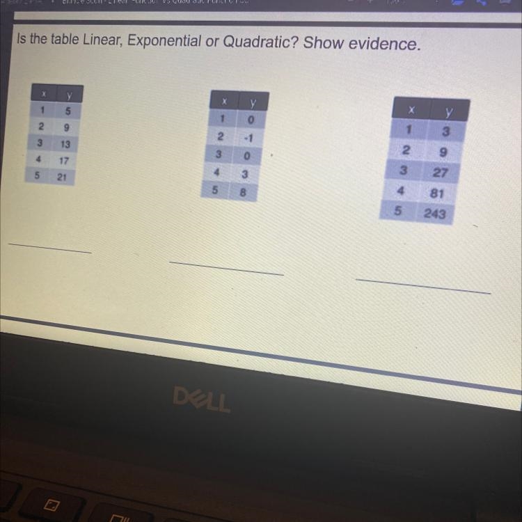 Can I get help ? It’s about linear and quadratic functions-example-1