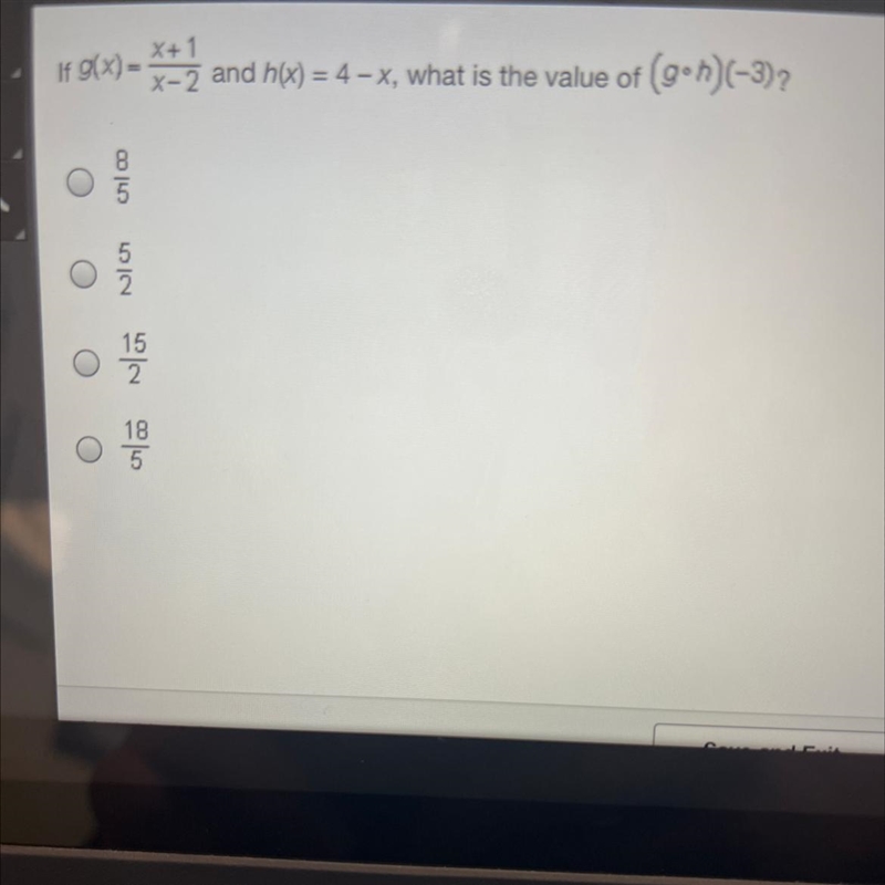 Help if g(x)=x+1 and h(x)=4-x, what is the value of (gh)(-3) --------- x-2-example-1