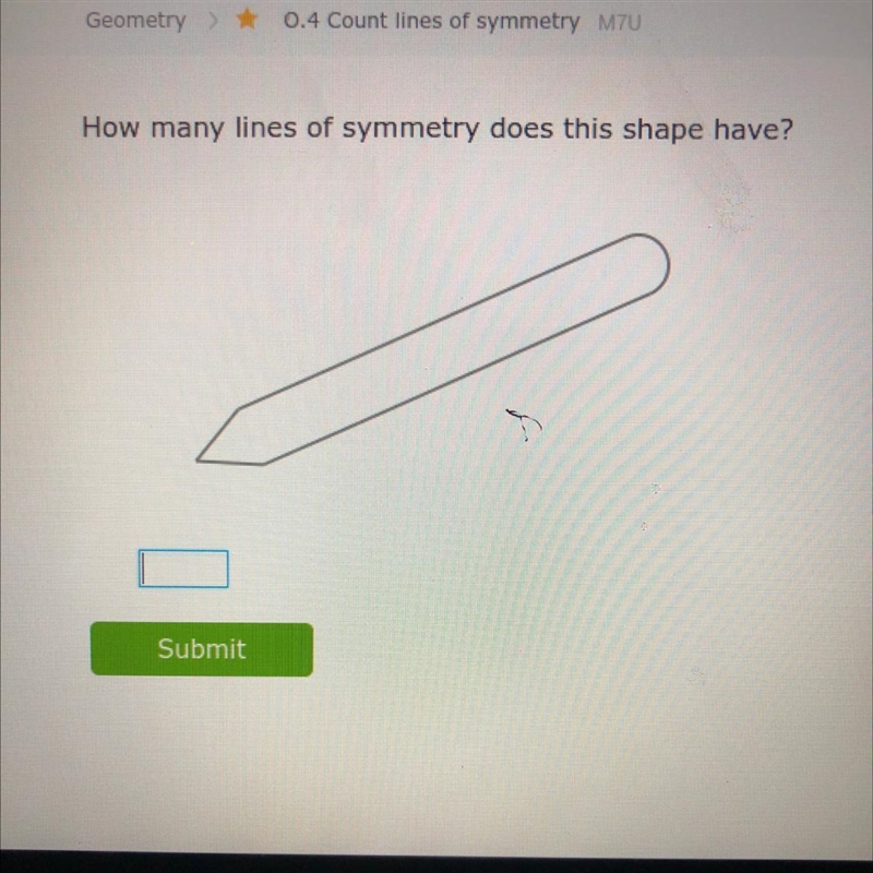 How many lines of symmetry does this shape have ???-example-1