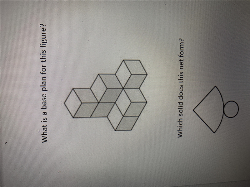 What is a base plan for this figure cube ?-example-1