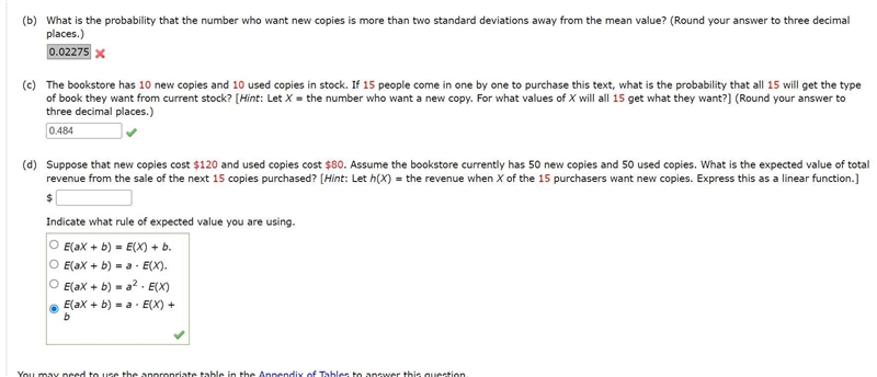 Suppose that 30% of all students who have to buy a text for a particular course want-example-1