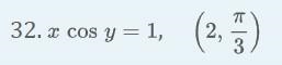 Find dy/dx by implicit differentiation. Then find the slope of the graph at the given-example-1