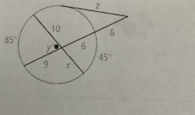 Find the value of the variables. Round your answer to the nearest tenth.-example-1